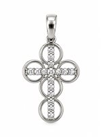 Charm Idee Preziose dal 1987 Donna in Oro bianco Zircone IP.CHK18B/214